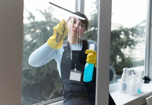 Nettoyage de vitres intérieures et extérieures à Barisis-aux-Bois